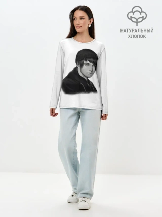 Лонгслив женский. Хлопок / Думер