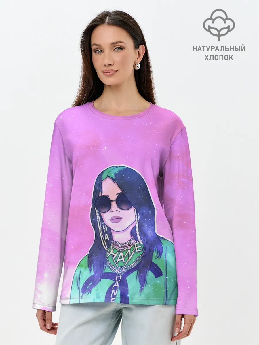 Лонгслив женский. Хлопок / БИЛЛИ АЙЛИШ