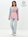 Лонгслив женский. Хлопок / TOYOTA | ТОЕТА