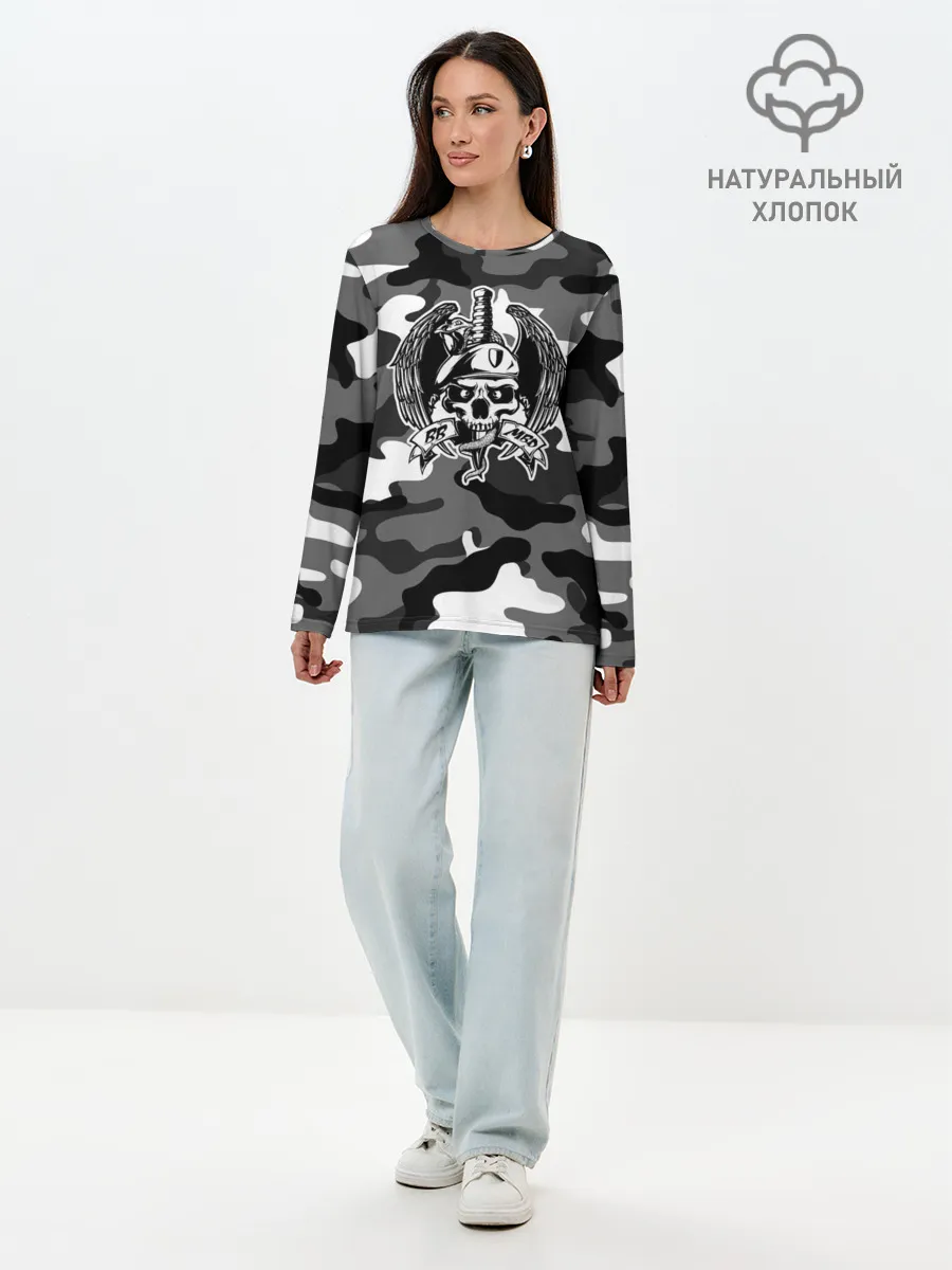 Лонгслив женский. Хлопок / ВВ МВД