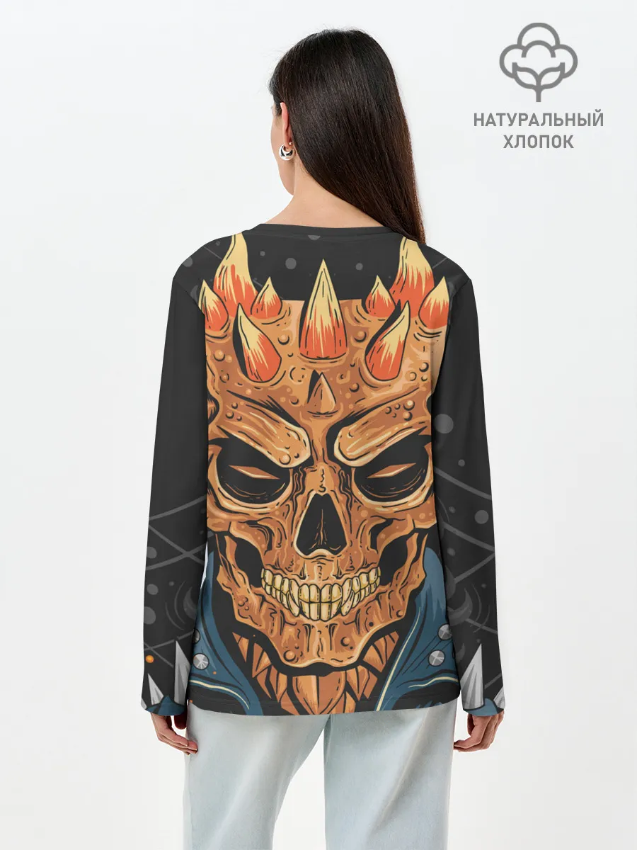 Лонгслив женский. Хлопок / Imagine Dragons