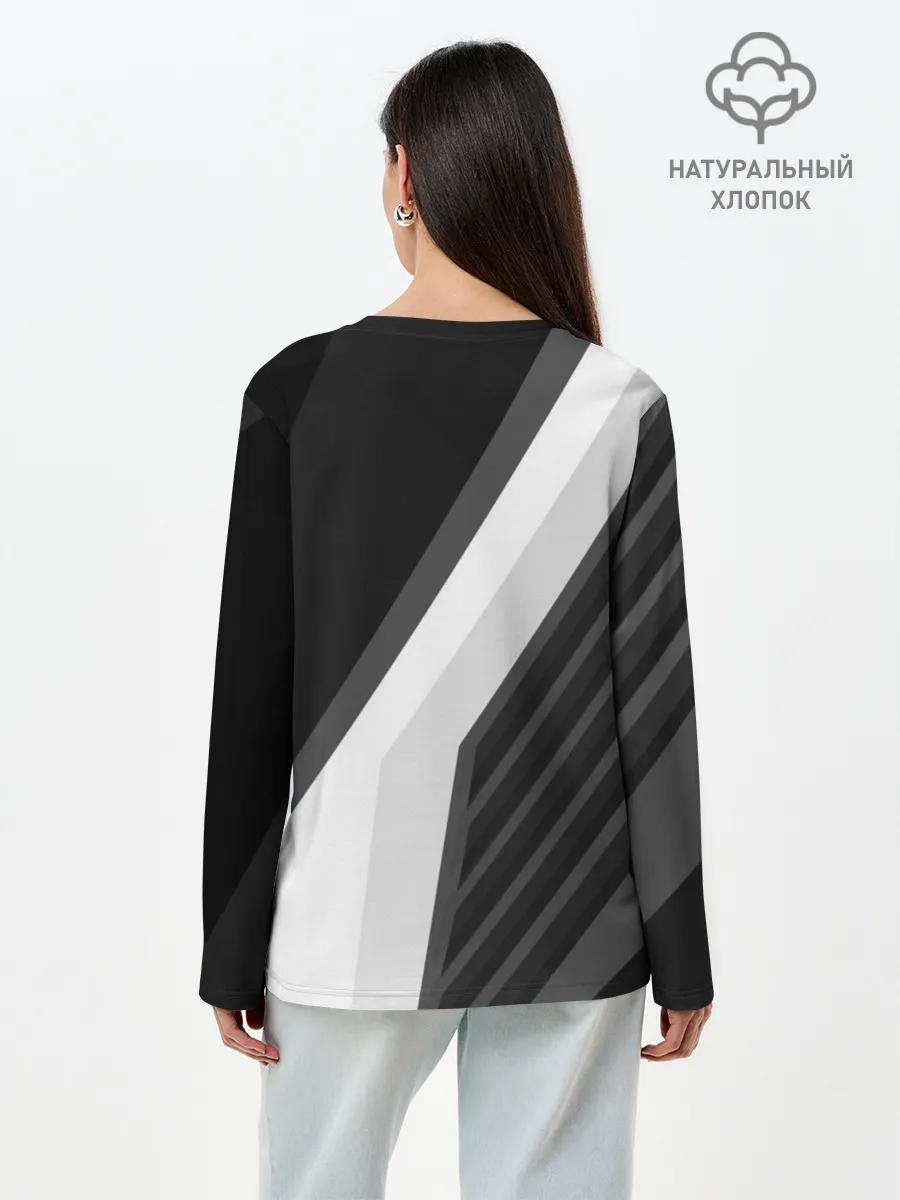 Лонгслив женский. Хлопок / Mercedes-Benz