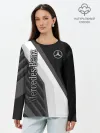 Лонгслив женский. Хлопок / Mercedes-Benz