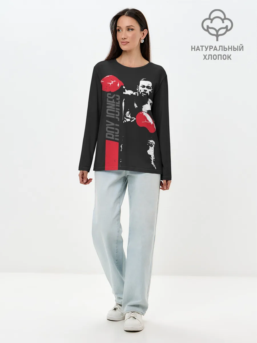 Лонгслив женский. Хлопок / Рой Джонс