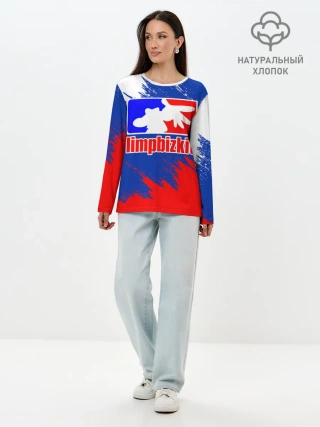 Лонгслив женский. Хлопок / LIMP BIZKIT