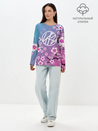 Лонгслив женский. Хлопок / Stray Kids