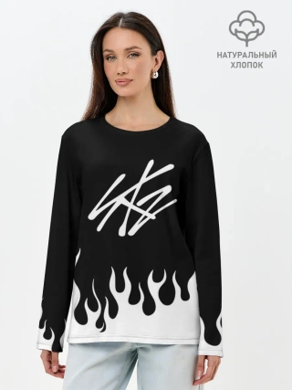 Лонгслив женский. Хлопок / Stray Kids