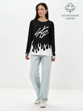 Лонгслив женский. Хлопок / Stray Kids