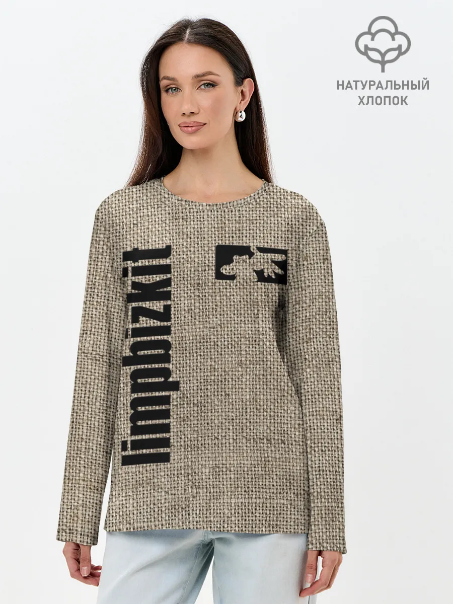 Лонгслив женский. Хлопок / LIMP BIZKIT