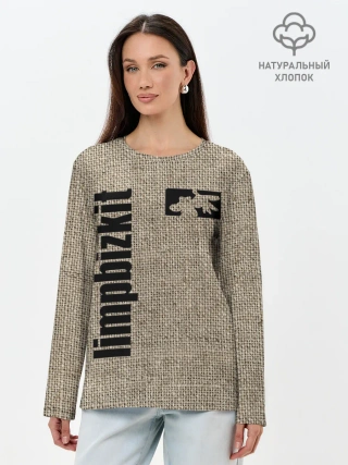 Лонгслив женский. Хлопок / LIMP BIZKIT