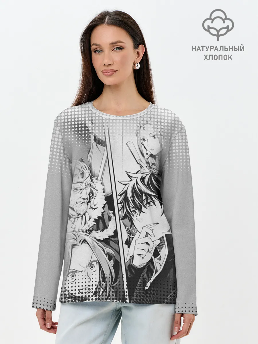 Лонгслив женский. Хлопок / The Rising of the Shield Hero