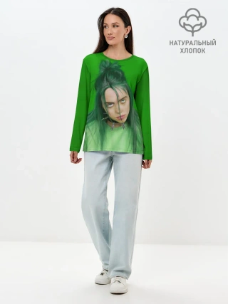 Лонгслив женский. Хлопок / БИЛЛИ АЙЛИШ