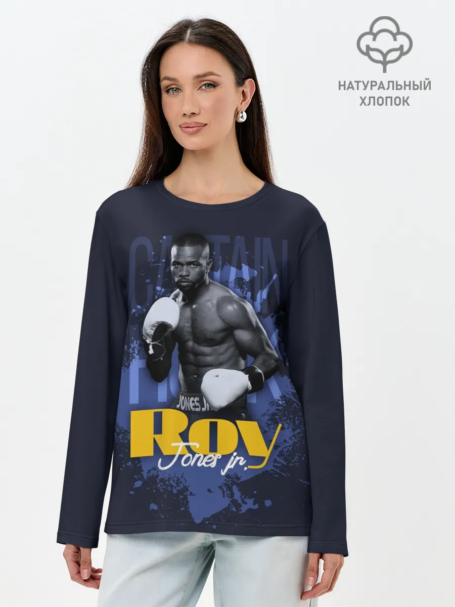 Лонгслив женский. Хлопок / Roy Jones