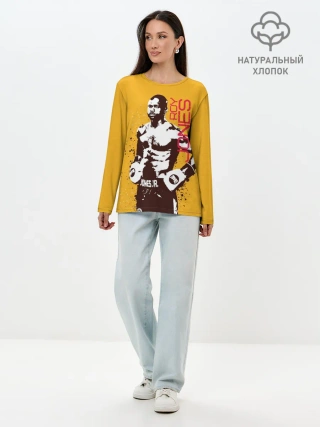 Лонгслив женский. Хлопок / Roy Jones