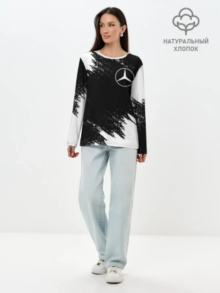 Лонгслив женский. Хлопок / MERCEDES | МЕРСЕДЕС