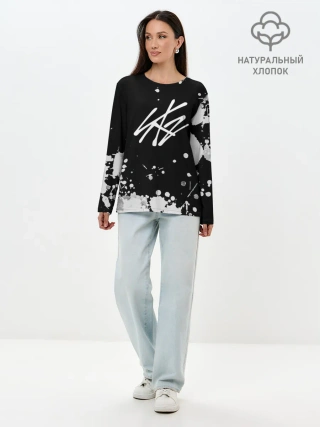 Лонгслив женский. Хлопок / Stray Kids
