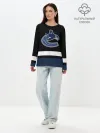 Лонгслив женский. Хлопок / Vancouver Canucks