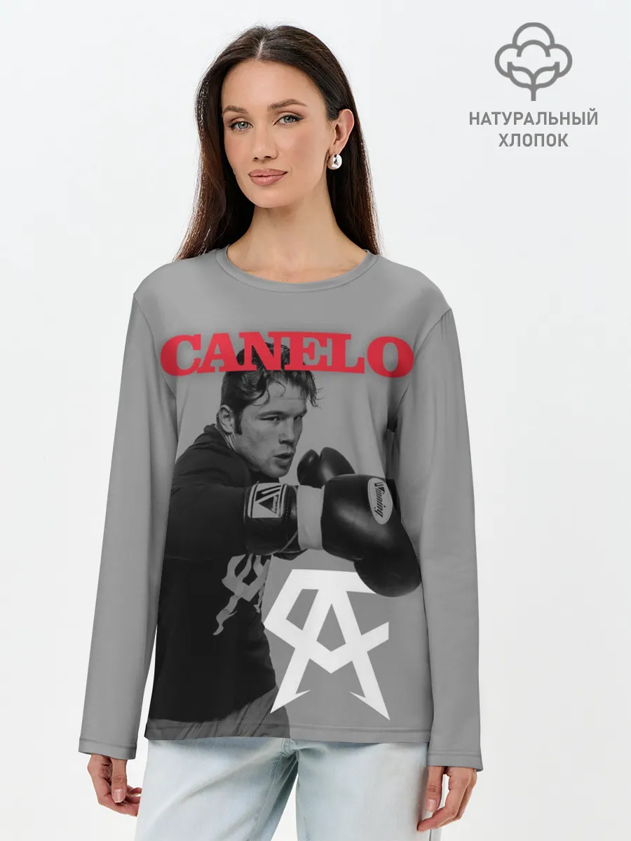 Лонгслив женский. Хлопок / Canelo