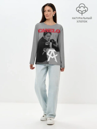 Лонгслив женский. Хлопок / Canelo