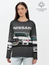 Лонгслив женский. Хлопок / NISSAN | НИССАН
