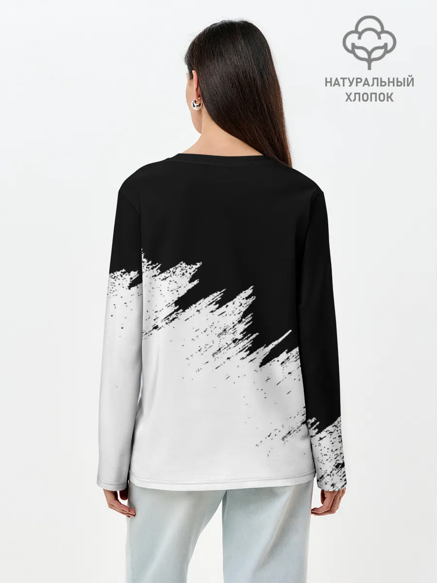 Лонгслив женский. Хлопок / NISSAN | НИССАН