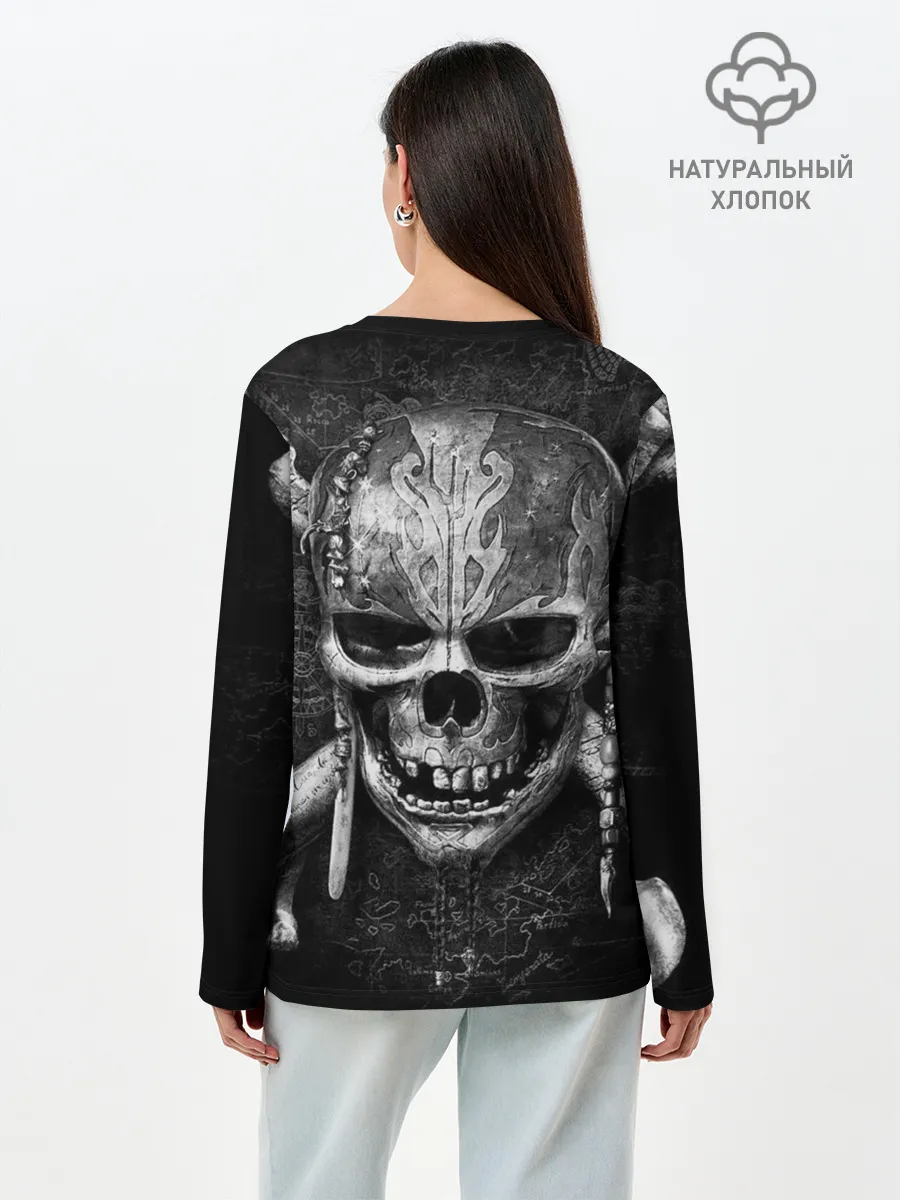 Лонгслив женский. Хлопок / IRON MAIDEN | АЙРОН МАЙДЕН