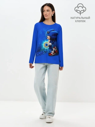 Лонгслив женский. Хлопок / SONIC