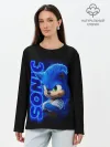 Лонгслив женский. Хлопок / SONIC