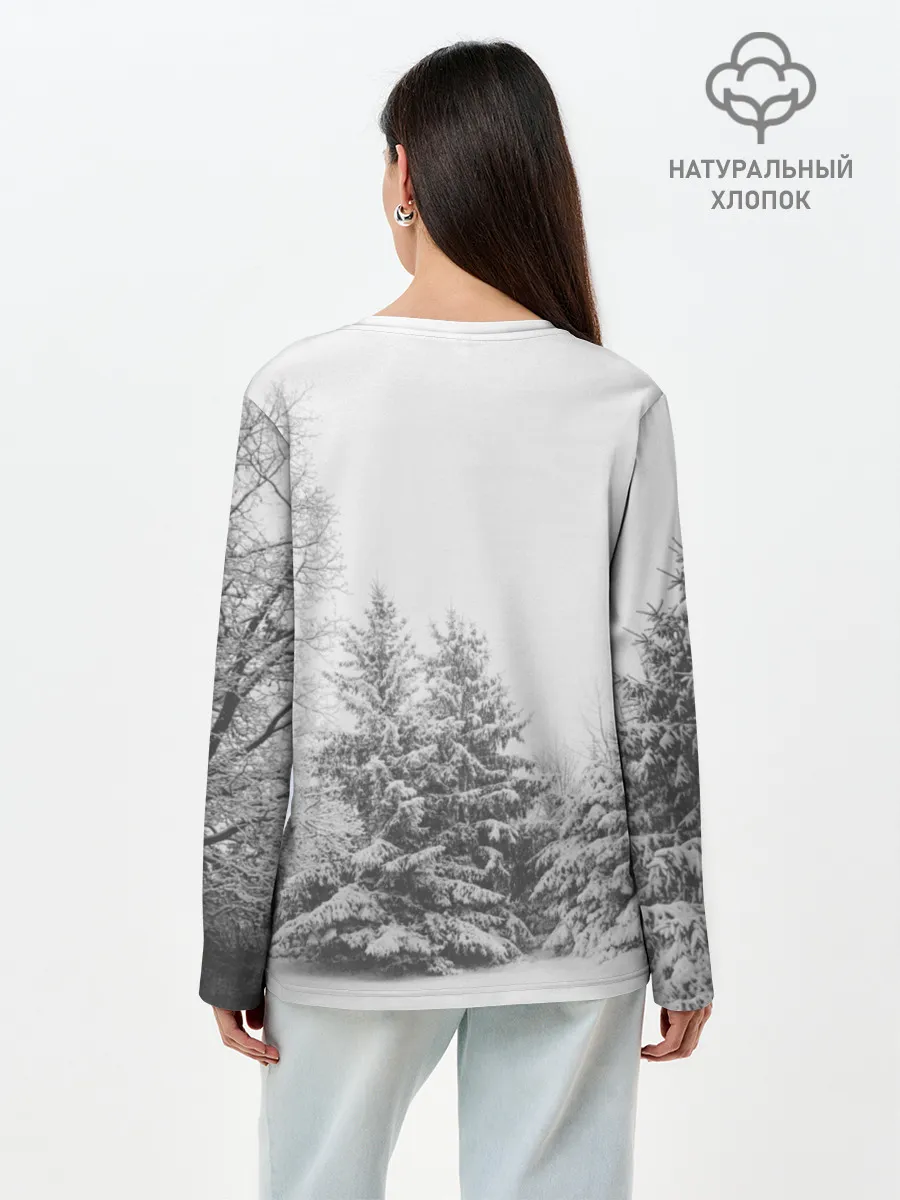 Лонгслив женский. Хлопок / Winter Storm