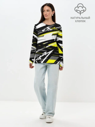 Лонгслив женский. Хлопок / Counter-Strike