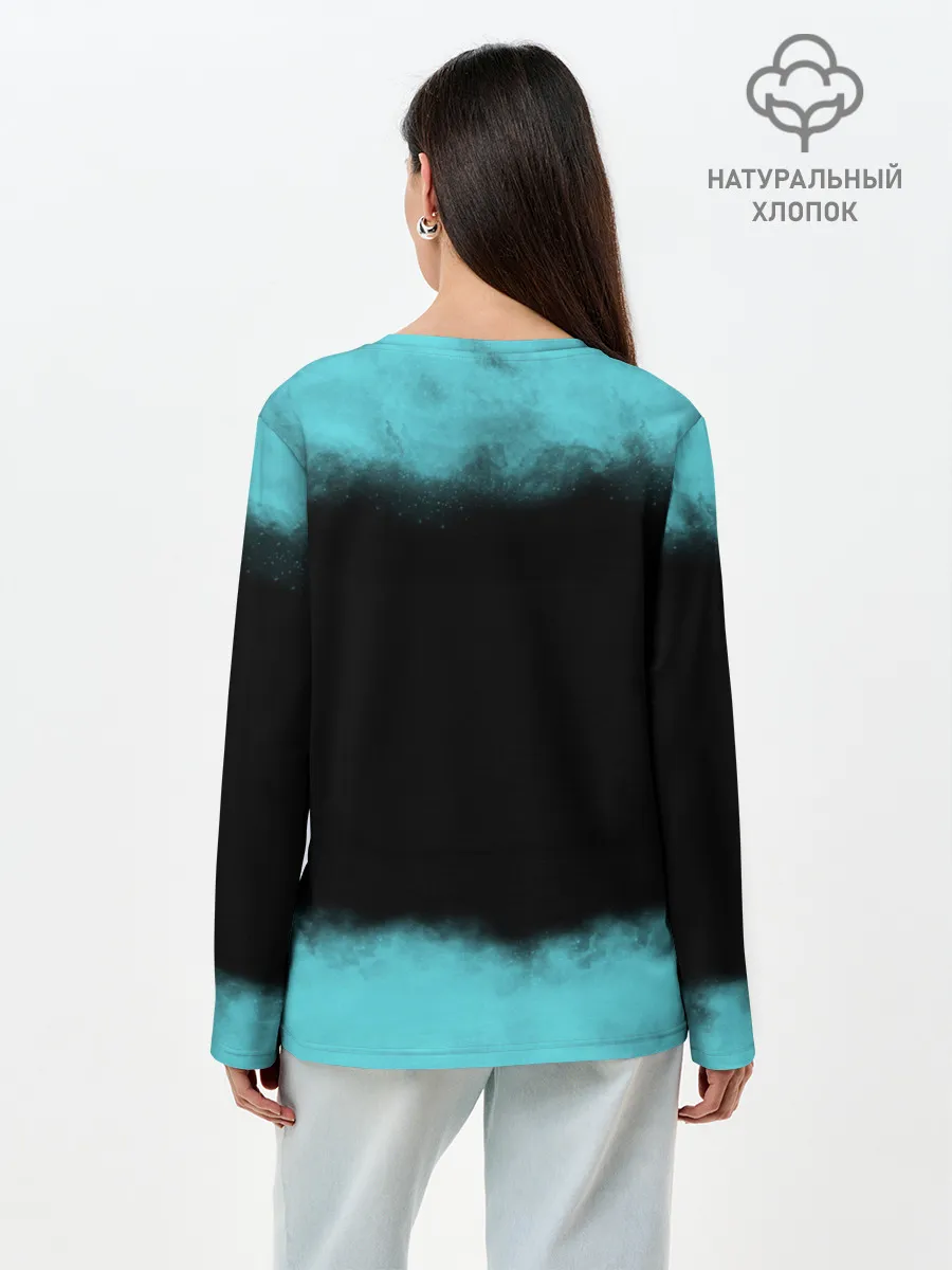 Лонгслив женский. Хлопок / Крылья Ангела