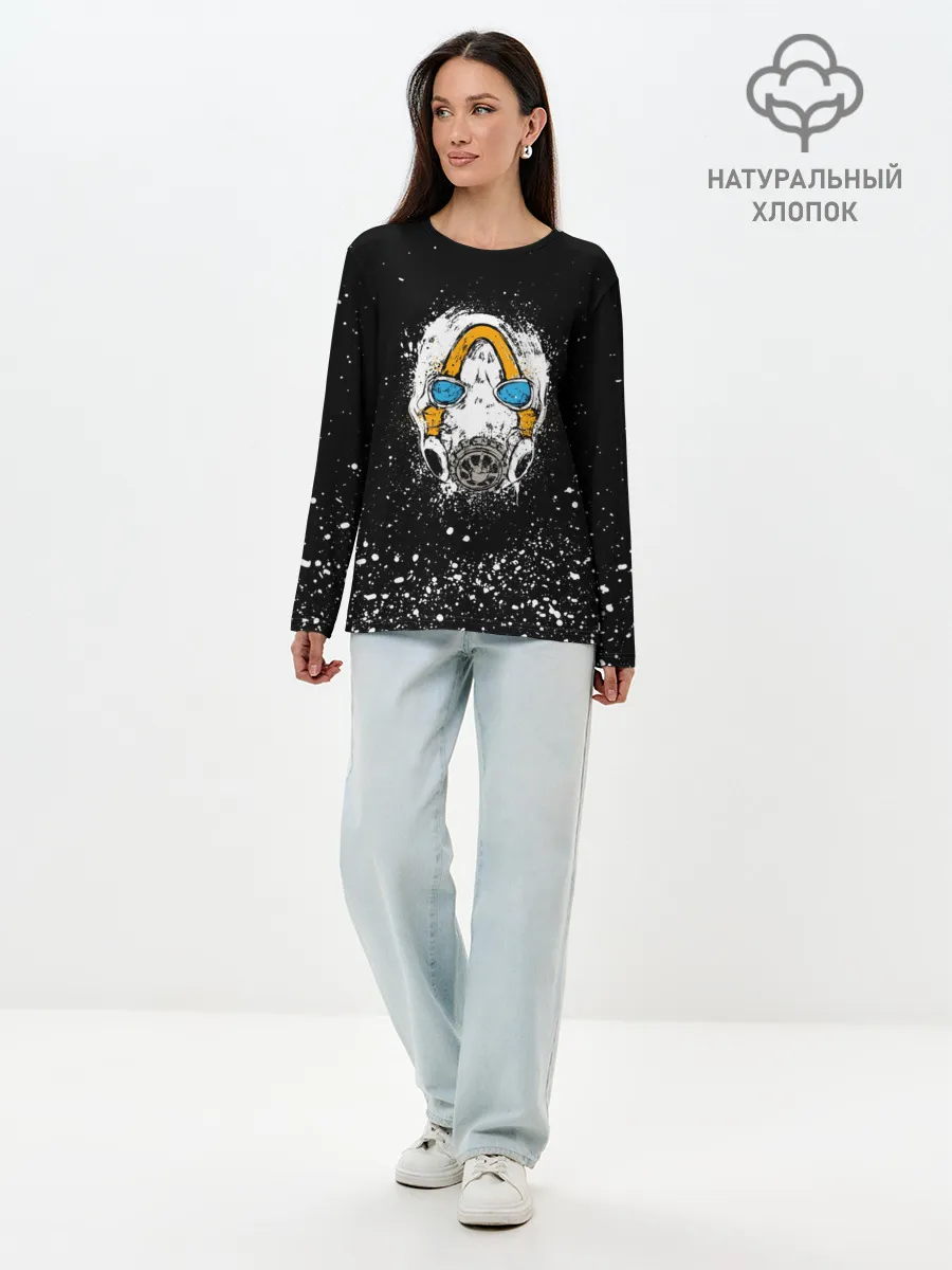 Лонгслив женский. Хлопок / BORDERLANDS 3