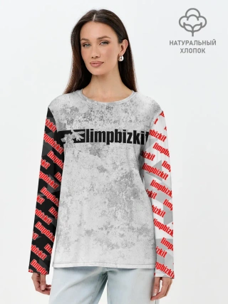 Лонгслив женский. Хлопок / LIMP BIZKIT