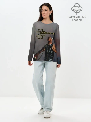 Лонгслив женский. Хлопок / RAMMSTEIN