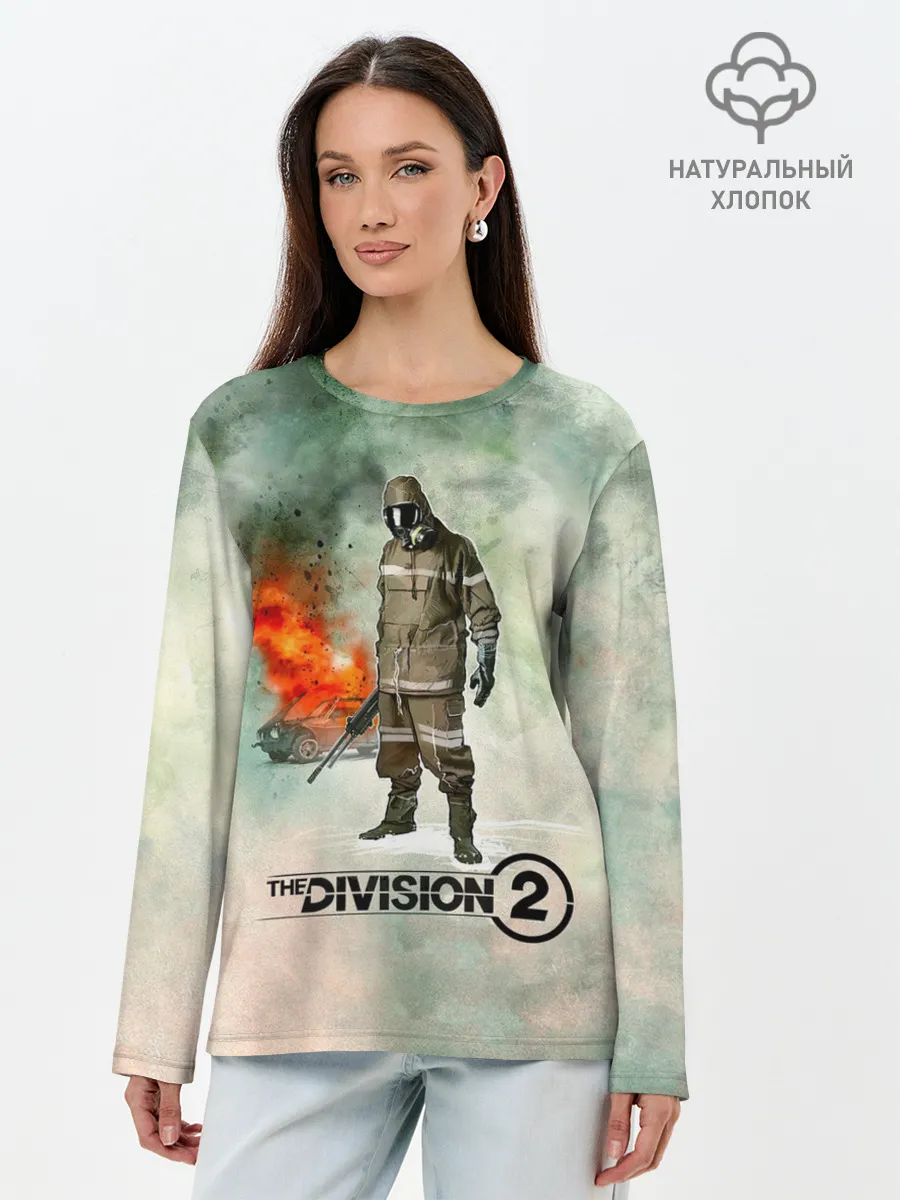 Лонгслив женский. Хлопок / The Division 2