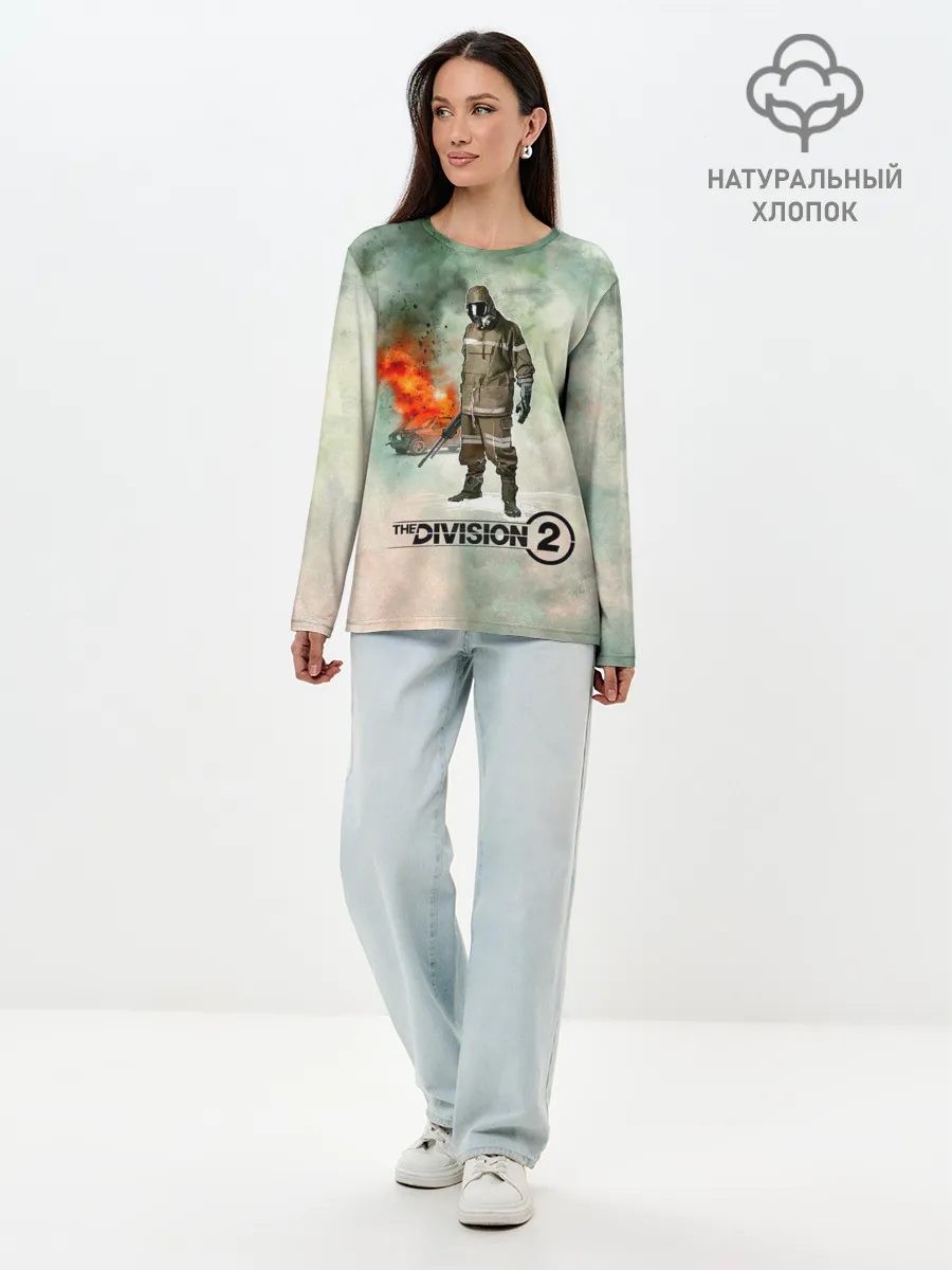 Лонгслив женский. Хлопок / The Division 2