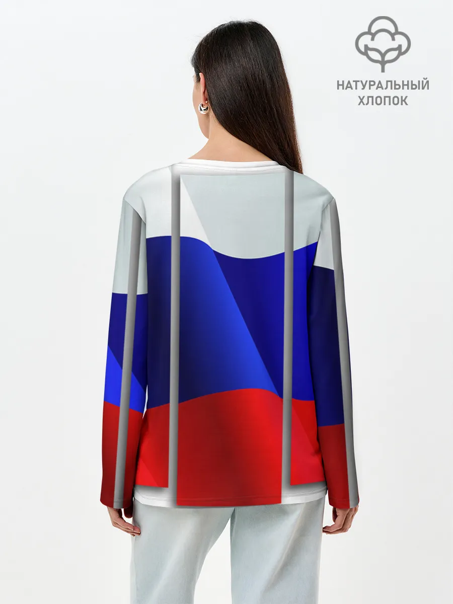 Лонгслив женский. Хлопок / Россия.