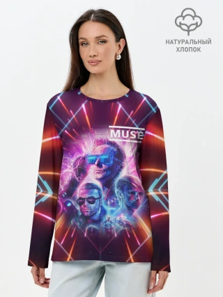 Лонгслив женский. Хлопок / Muse