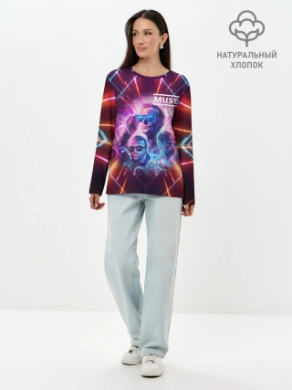 Лонгслив женский. Хлопок / Muse