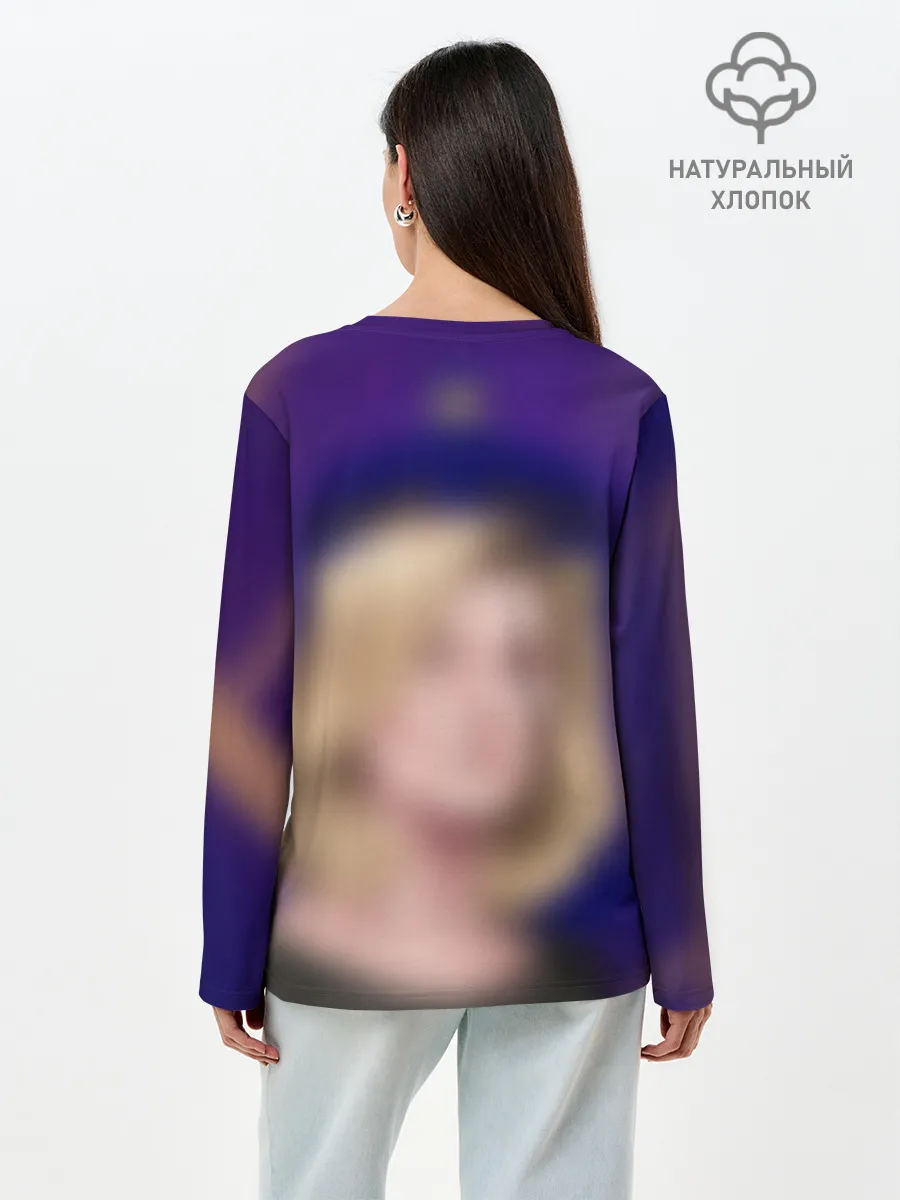 Лонгслив женский. Хлопок / ДОКТОР КТО