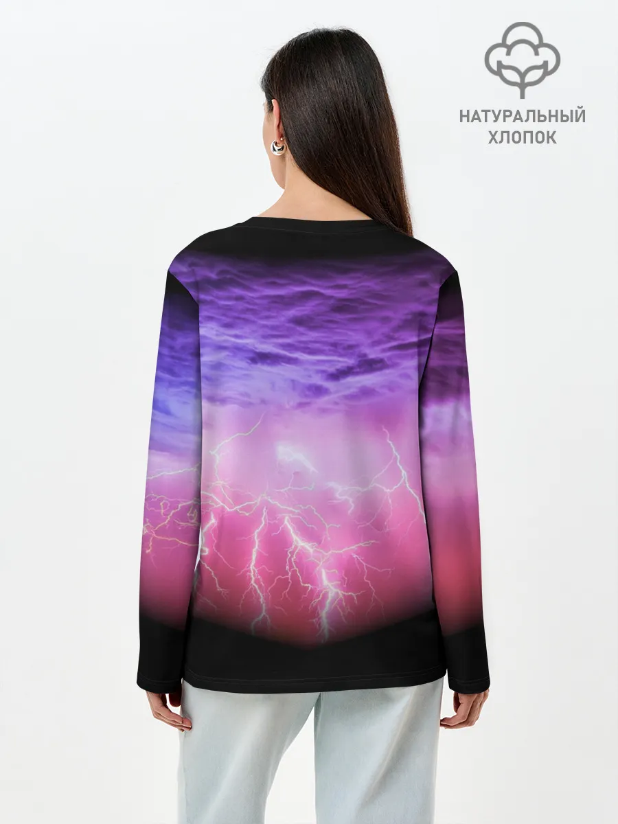 Лонгслив женский. Хлопок / Fortnite