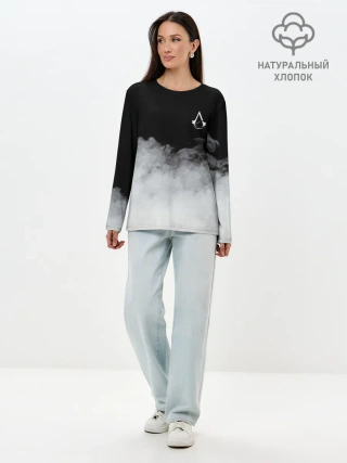 Лонгслив женский. Хлопок / Assassin’s Creed.