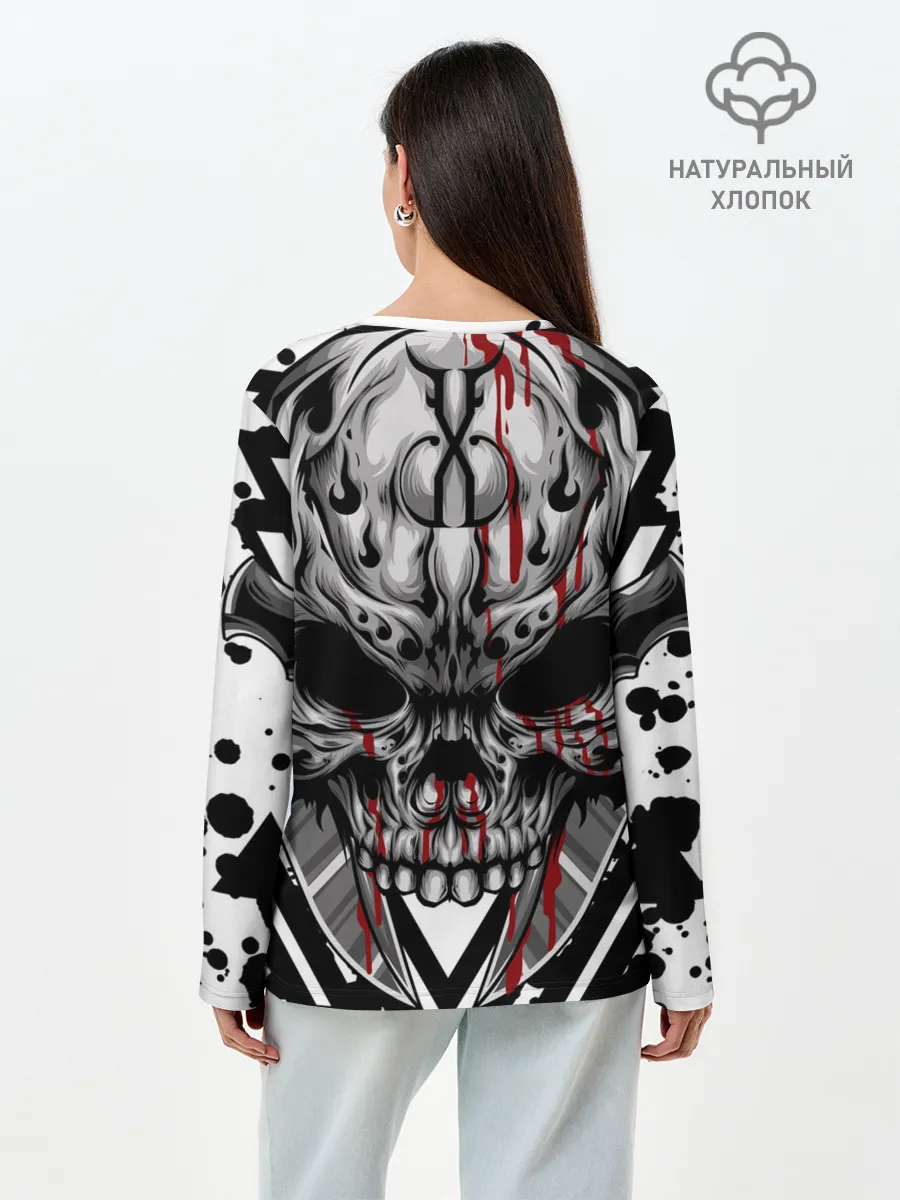 Лонгслив женский. Хлопок / Bring Me the Horizon