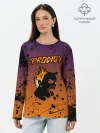 Лонгслив женский. Хлопок / THE PRODIGY | ПРОДИДЖИ