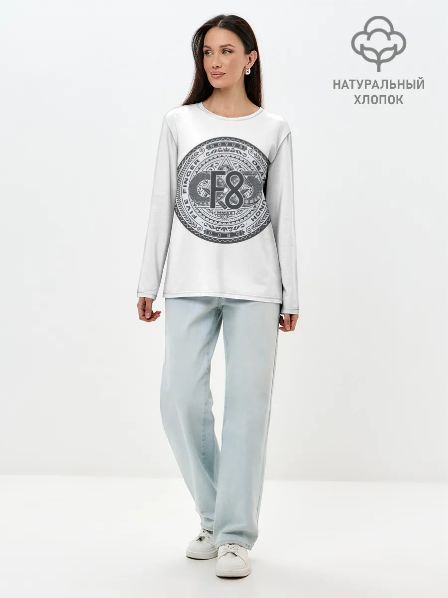 Лонгслив женский. Хлопок / FFDP F8