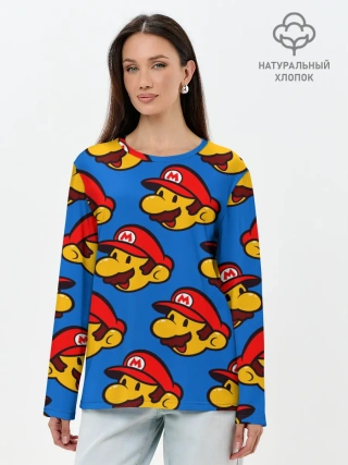 Лонгслив женский. Хлопок / Mario