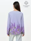 Лонгслив женский. Хлопок / Lavander
