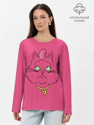 Лонгслив женский. Хлопок / Princess Carolyn