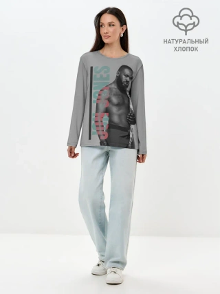 Лонгслив женский. Хлопок / Jon Jones