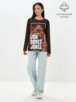 Лонгслив женский. Хлопок / Jon Jones